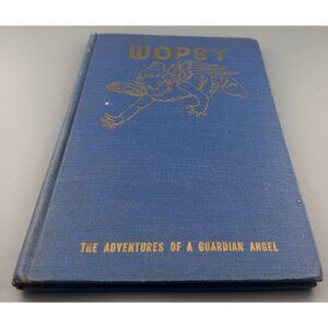 Vintage WOPSY Guardian Angel Books Lot (2) 1946 Catholic Children’s Illustrated